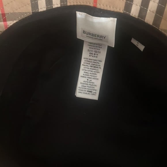 Authentic Burberry Bucket Hat unisex large - Picture 2 of 4